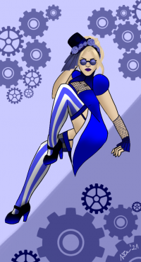 Luty - Steampunk Autorstwa Nish